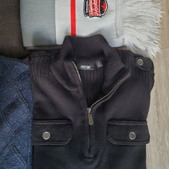 Men's sweaters and scarves - Picture 7 of 8